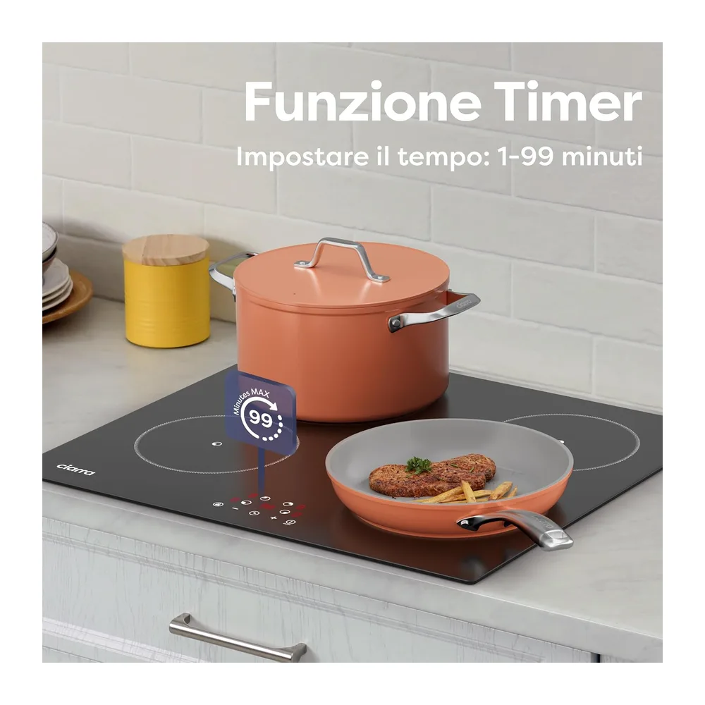Ciarra Piano a Induzione 4 Fuochi Incasso 60 cm — 4