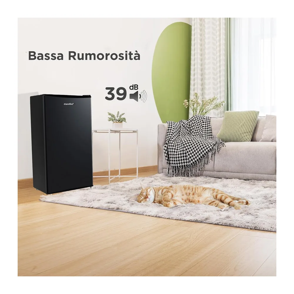 COMFEE' Frigorifero Piccolo con Freezer 80L — 5