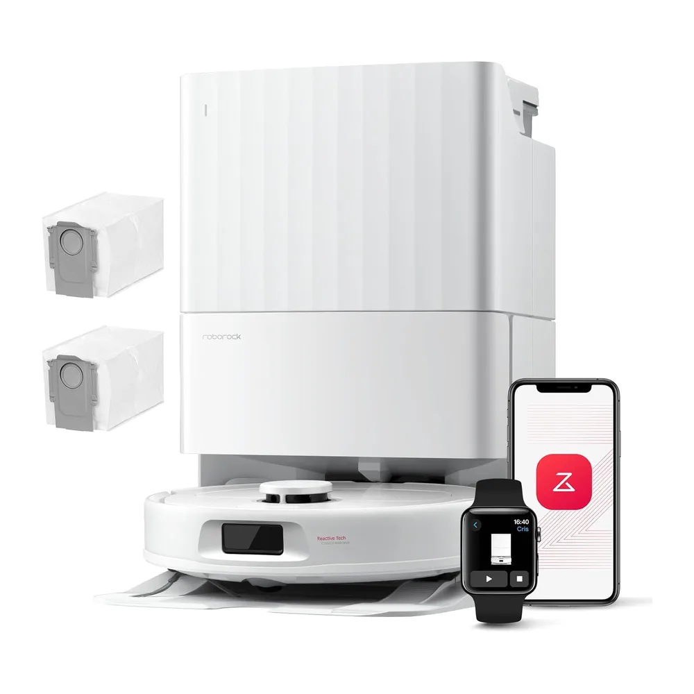 roborock QV 35A Set Robot Aspirapolvere Lavapavimenti