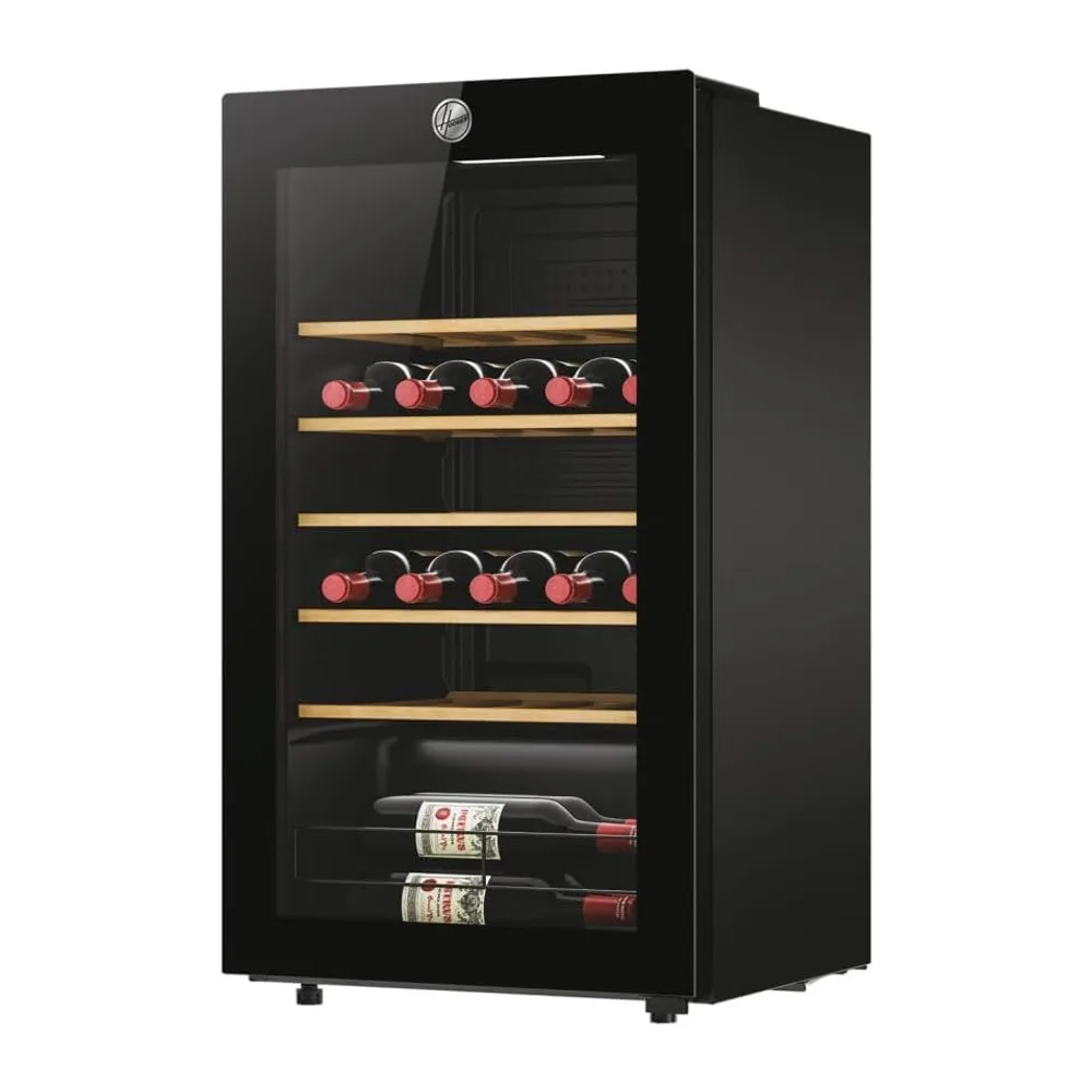 Hoover, Cantina Vino HOWC034, Wine Bank, 34 bottiglie, 37dB, Connessa, Nero, Cantinetta Vino 34 Bottiglie, — 4