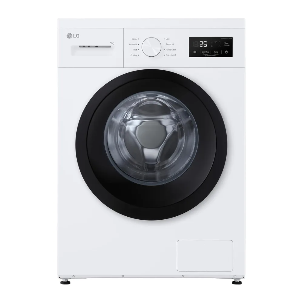 LG F4NA1009NWK Lavatrice 9 kg a Carica Frontale Serie A1