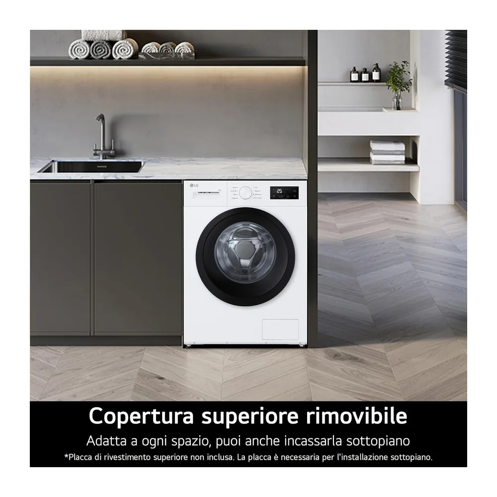 LG F4NA1009NWK Lavatrice 9 kg a Carica Frontale Serie A1 — 3