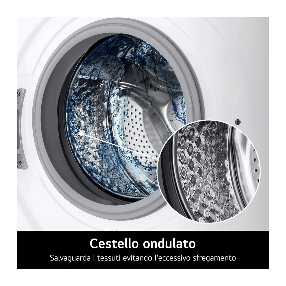 LG F4NA1009NWK Lavatrice 9 kg a Carica Frontale Serie A1 — 6