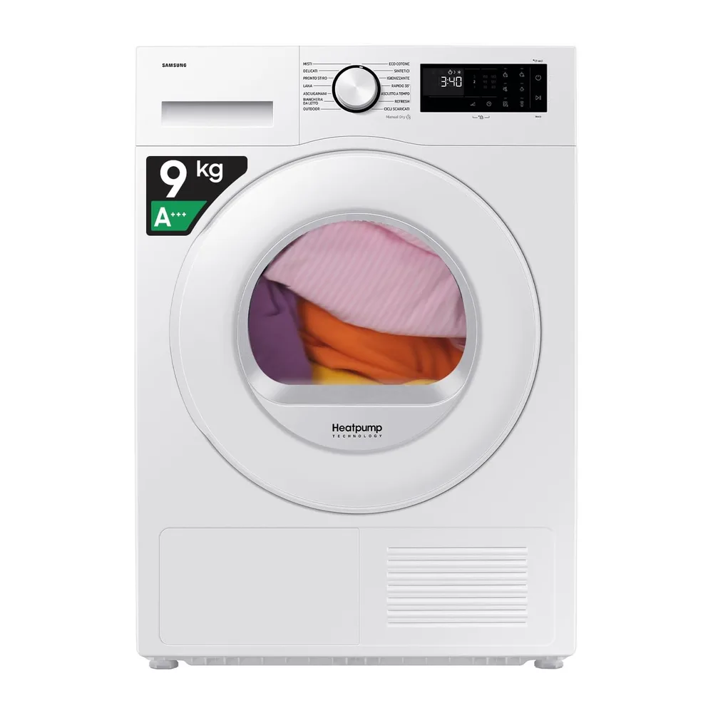 Samsung Asciugatrice Crystal EcoDry DV90DG52A0TE