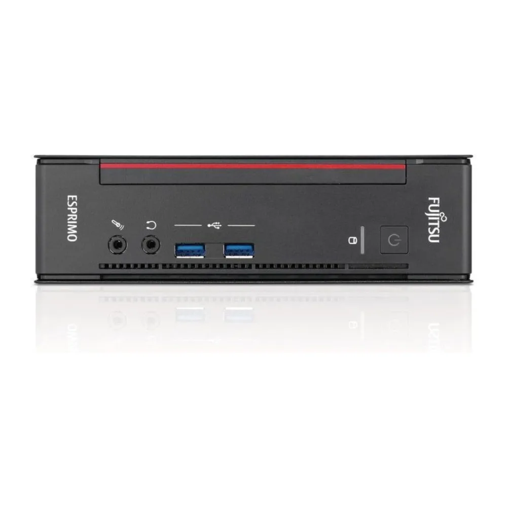 Fujitsu Esprimo, Mini Pc Computer Fisso Desktop Intel i5-6500T, Ram 16GB DDR4, SSD 512GB, DVI + DP, Win,