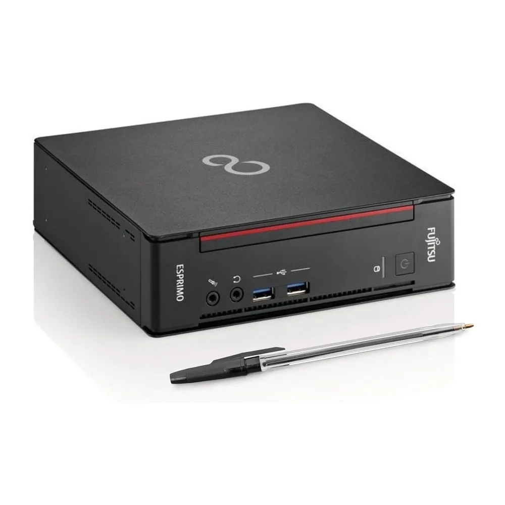 Fujitsu Esprimo, Mini Pc Computer Fisso Desktop Intel i5-6500T, Ram 16GB DDR4, SSD 512GB, DVI + DP, Win, — 5