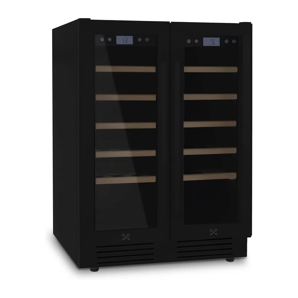 LES PETITS CHAMPS Cantinetta per vino CAVCEDB42 da incasso dual zone — 2