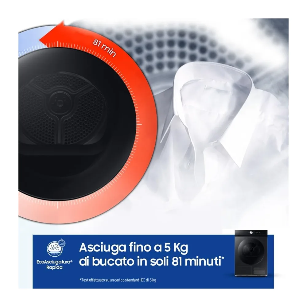 Samsung Asciugatrice Bespoke AI DV90DB7845GB/U3 — 5