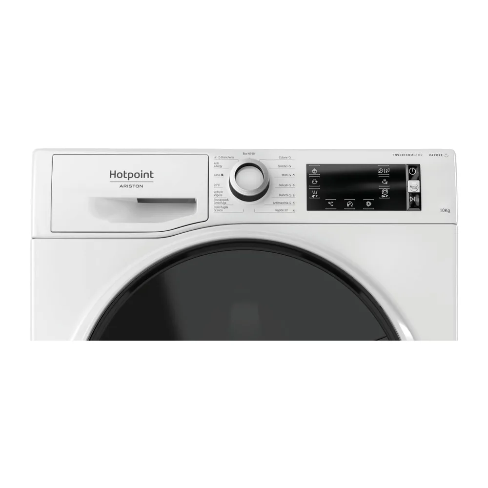 Hotpoint Ariston NBT 1048 WD A IT - Lavatrice 10 kg [Classe di efficienza energetica A] — 2
