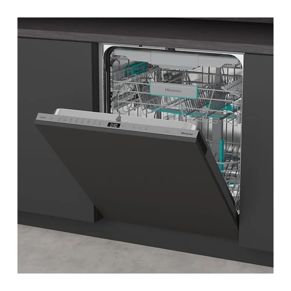 Hisense HV16A Lavastoviglie Incasso, 16 Coperti, Terzo Cesto Flessibile, 8 Programmi, Motore Inverter — 3