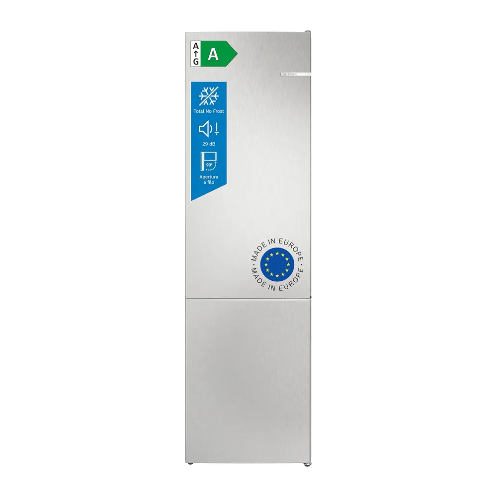 Bosch KGN392LAG Serie 4 Frigorifero Total No Frost 203x60cm Silver [Classe di efficienza energetica A]