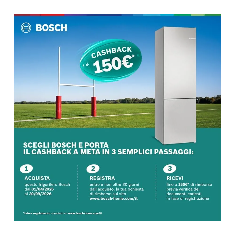 Bosch KGN392LAG Serie 4 Frigorifero Total No Frost 203x60cm Silver [Classe di efficienza energetica A] — 3