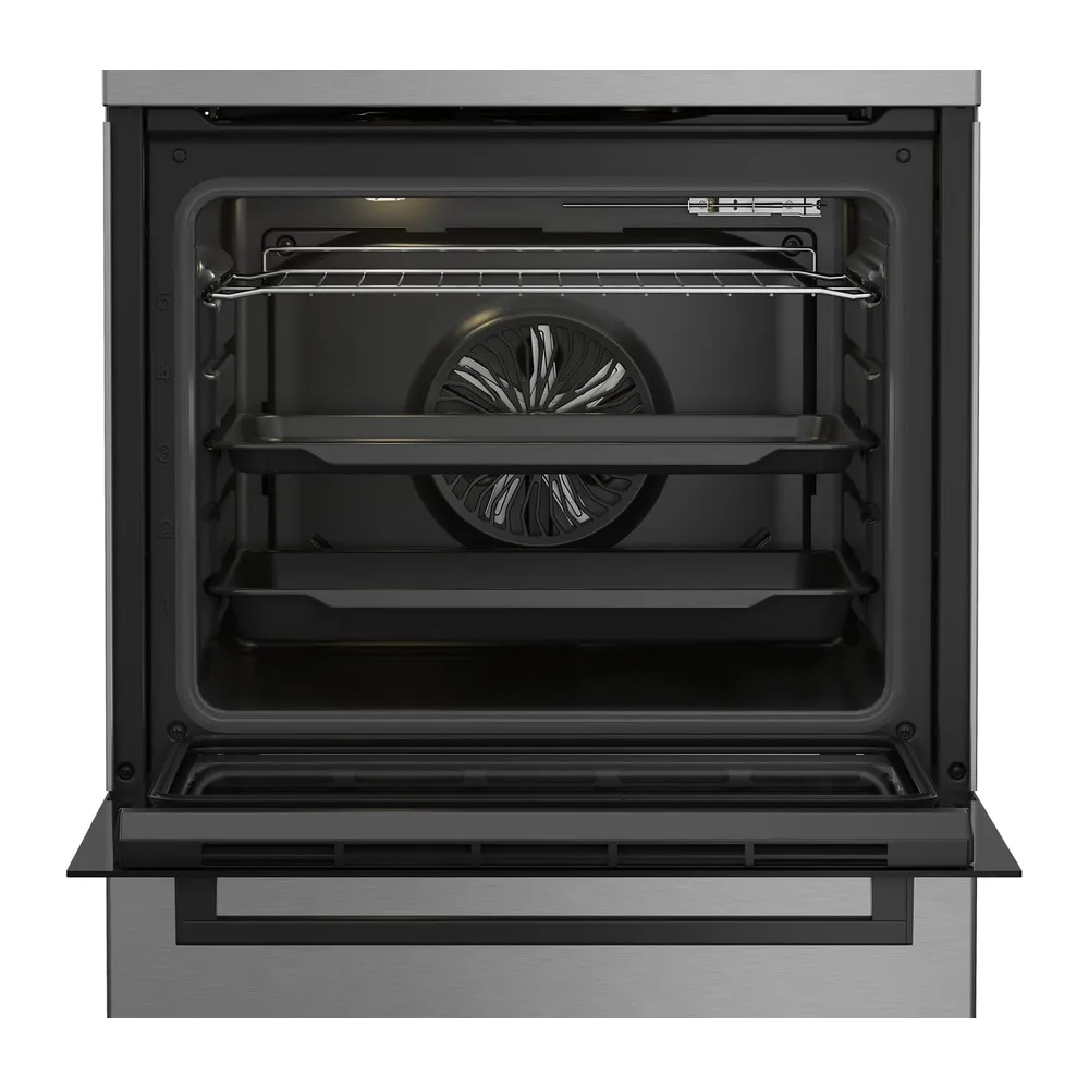 FBE62120XD - Cucina a gas con forno elettrico, n° 4 fuochi, 60x60 cm, Classe energetica A [Classe di — 4