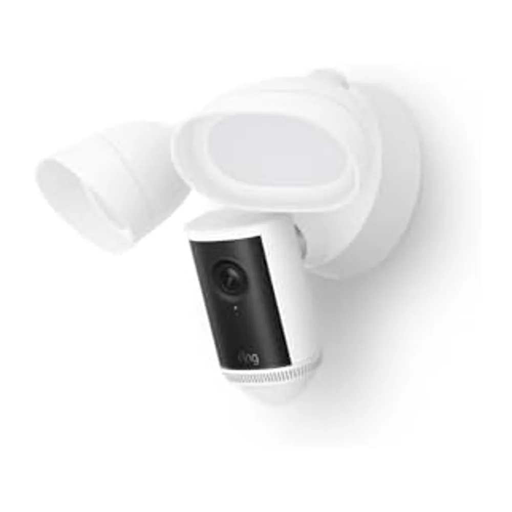 Ring Floodlight Camera 4K Pro, videocamera con proiettori (ultimo modello), Videocamera di sicurezza esterna, — 2
