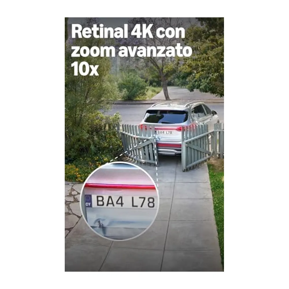 Ring Floodlight Camera 4K Pro, videocamera con proiettori (ultimo modello), Videocamera di sicurezza esterna, — 3