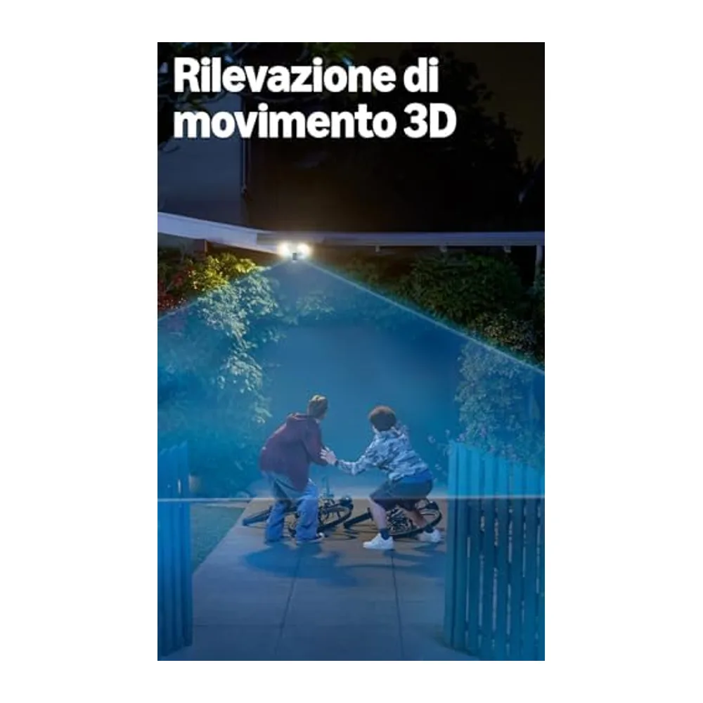 Ring Floodlight Camera 4K Pro, videocamera con proiettori (ultimo modello), Videocamera di sicurezza esterna, — 5