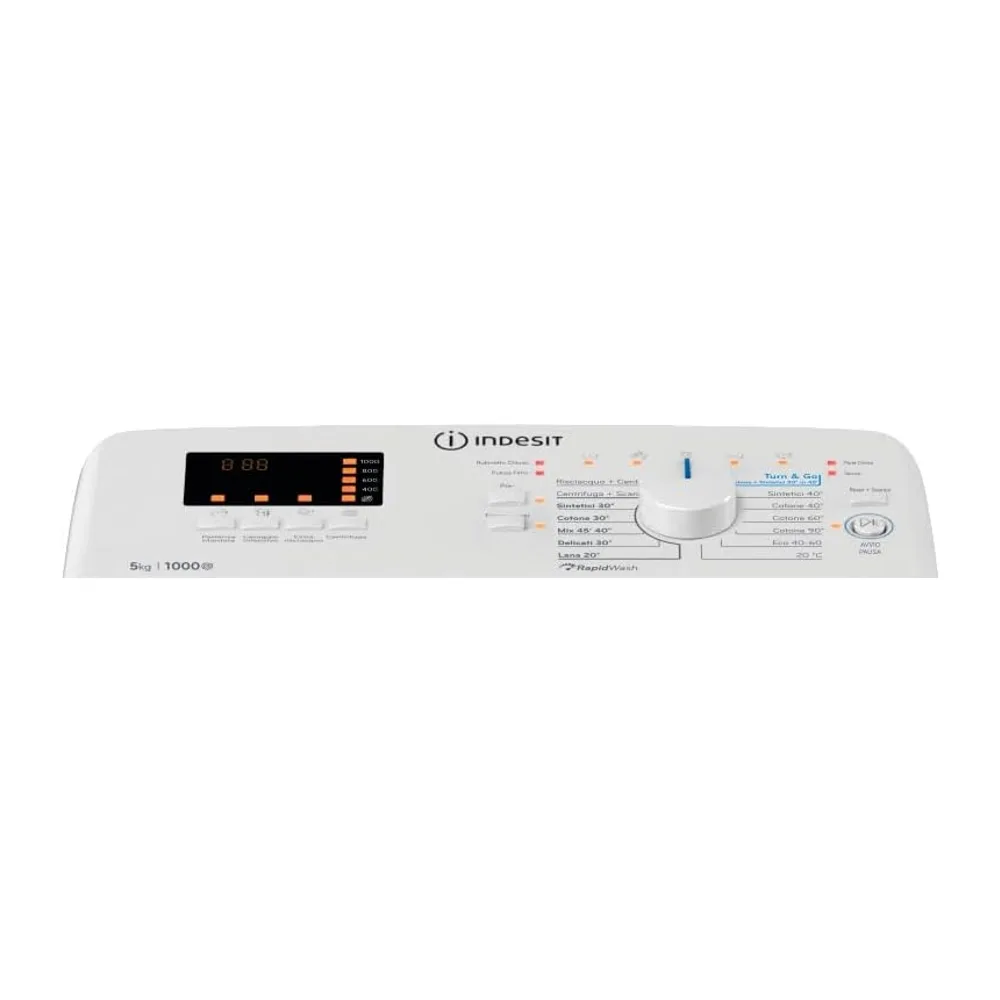 Indesit BTW S50400 IT/N, Lavatrice carica dall’alto 5 kg [Classe di efficienza energetica C] — 3