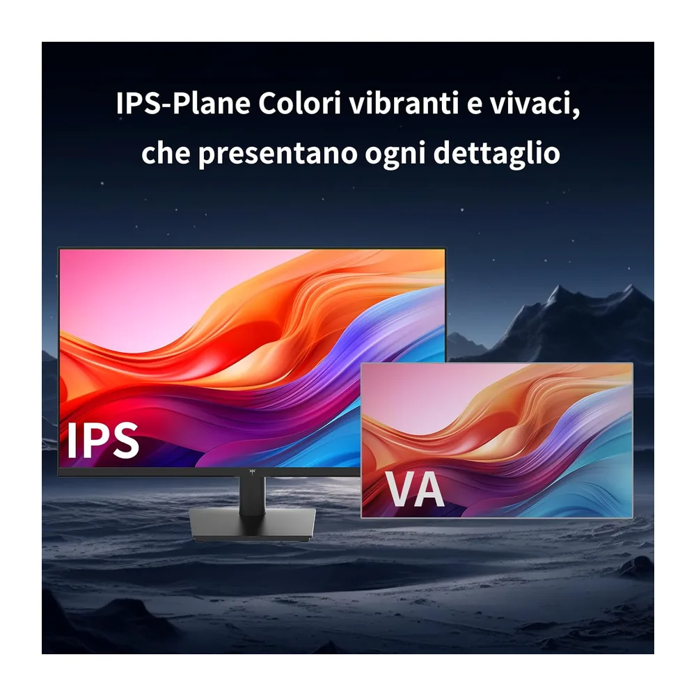 KTC Monitor 27 Pollici QHD 2K 2560×1440, 100Hz (OC 120Hz), Pannello IPS, HDR10, Adaptive Sync, 126% sRGB, 96% — 5