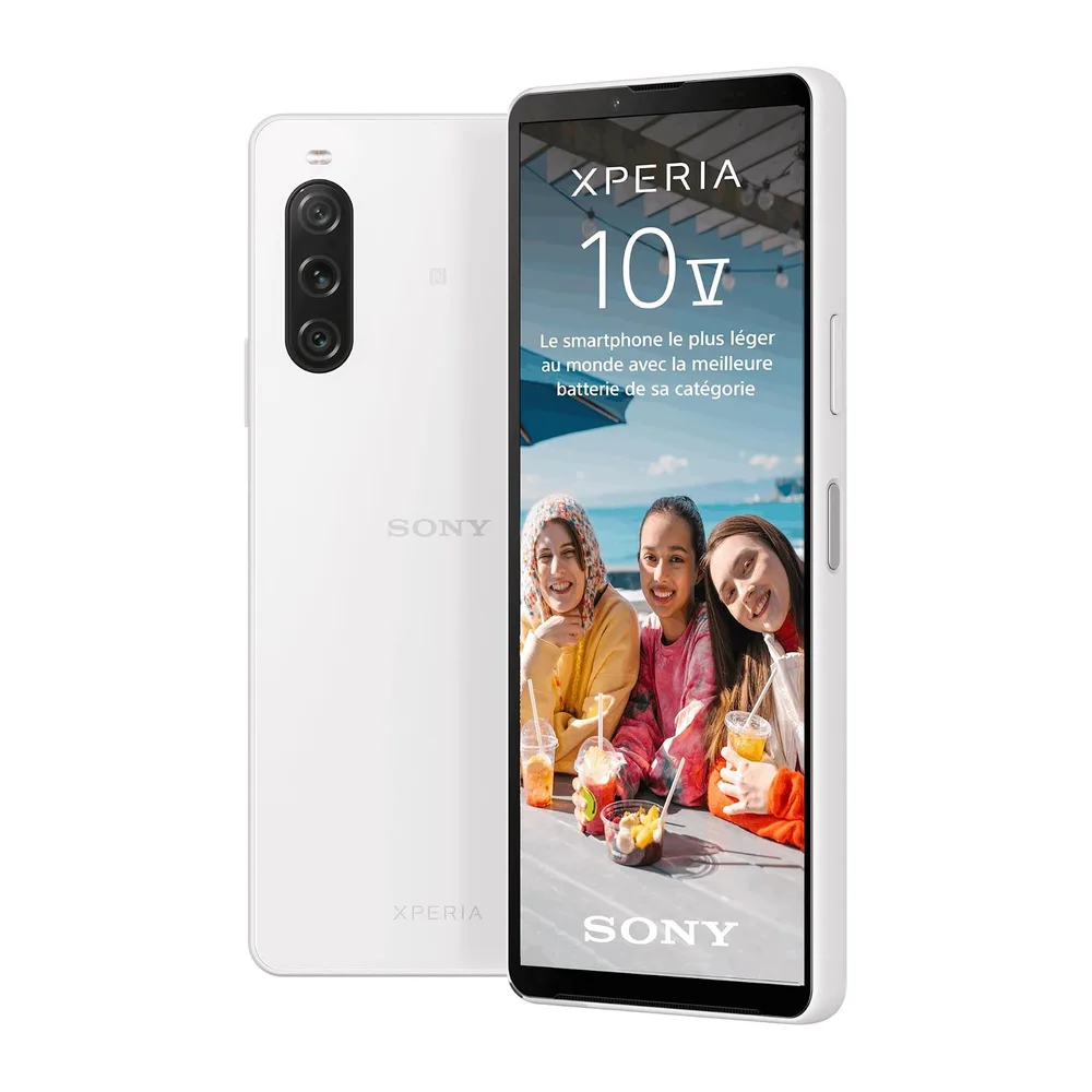 Sony Xperia 10 V 5G 128GB/6GB RAM Dual-SIM weiß (Ricondizionato)