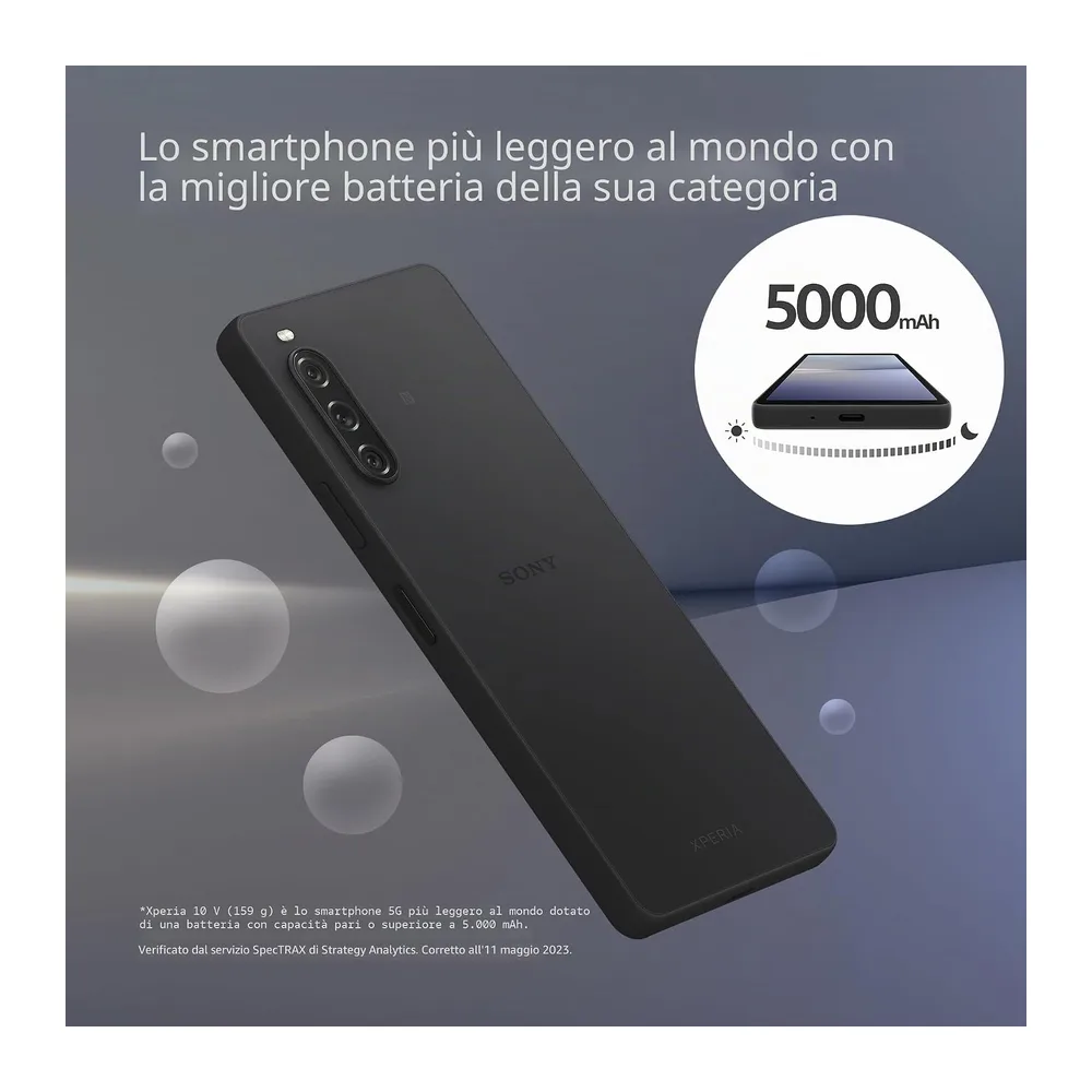 Sony Xperia 10 V 5G 128GB/6GB RAM Dual-SIM weiß (Ricondizionato) — 4
