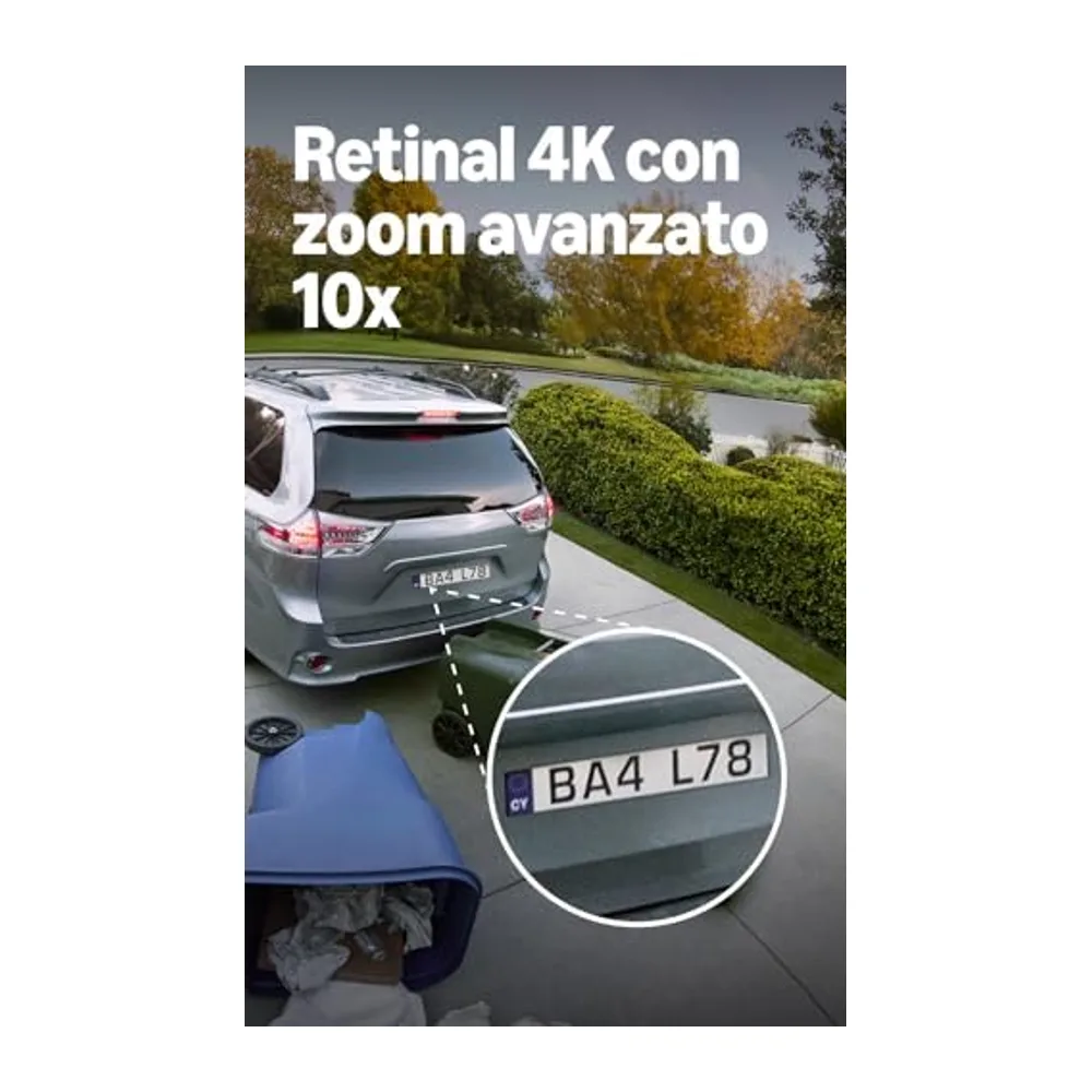 Ring Spotlight Camera 4K Pro, videocamera con faretti cablata (ultimo modello), Videocamera di sicurezza per — 3