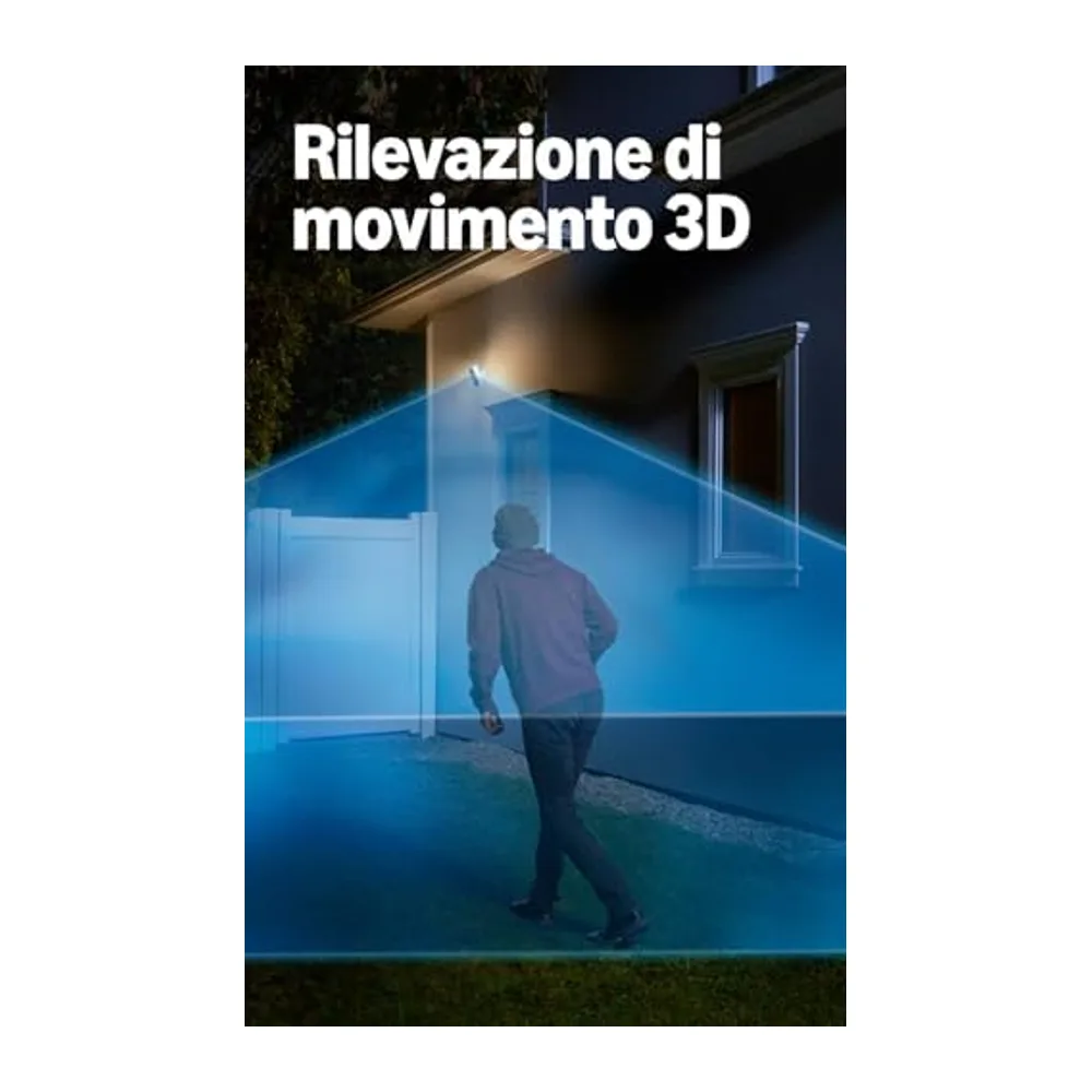 Ring Spotlight Camera 4K Pro, videocamera con faretti cablata (ultimo modello), Videocamera di sicurezza per — 5