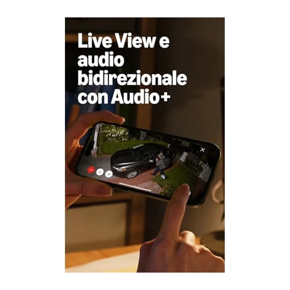 Ring Spotlight Camera 4K Pro, videocamera con faretti (ultimo modello), Power over Ethernet, Videocamera di — 5