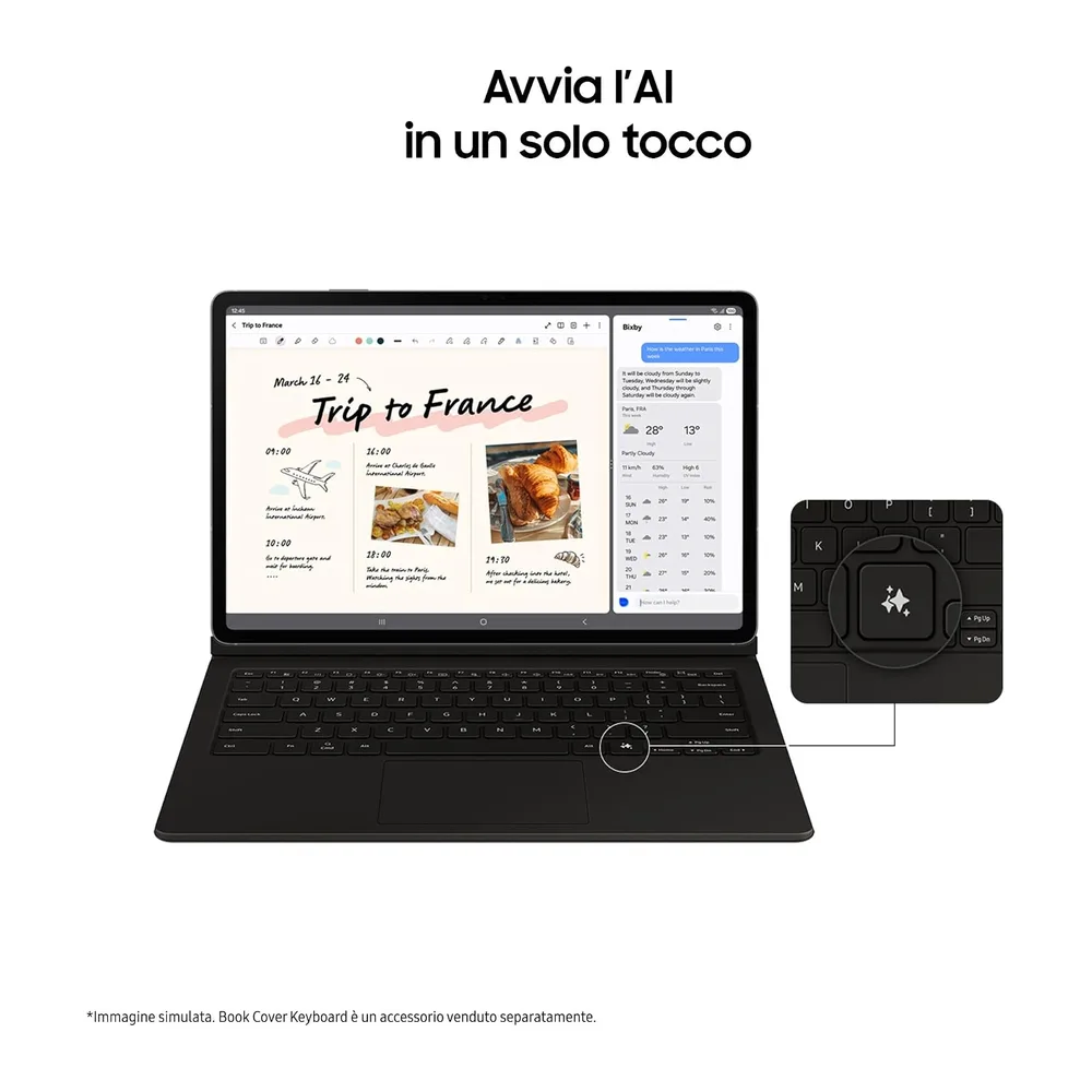 Samsung Galaxy Tab S10 FE, 3 anni di garanzia, Android Tablet, Display 10.9" LCD, Wifi, RAM 8GB, 128GB, 8.000 — 5