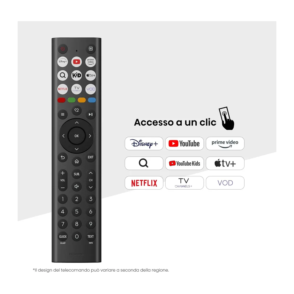 Hisense TV 32" HD Ready 2025 32E43QT, Smart TV VIDAA U8, Airplay2, Game Mode, Works with Alexa, Tuner — 5