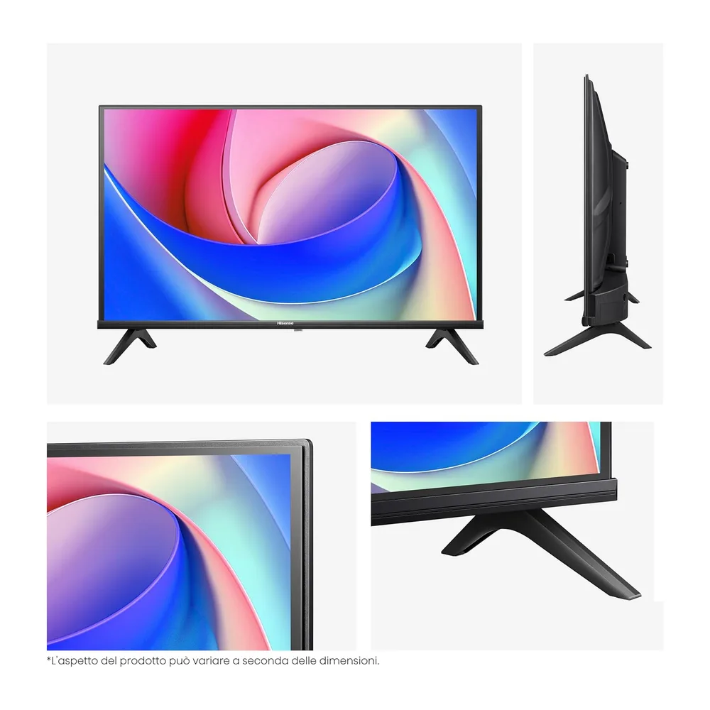 Hisense TV 32" HD Ready 2025 32E43QT, Smart TV VIDAA U8, Airplay2, Game Mode, Works with Alexa, Tuner — 6