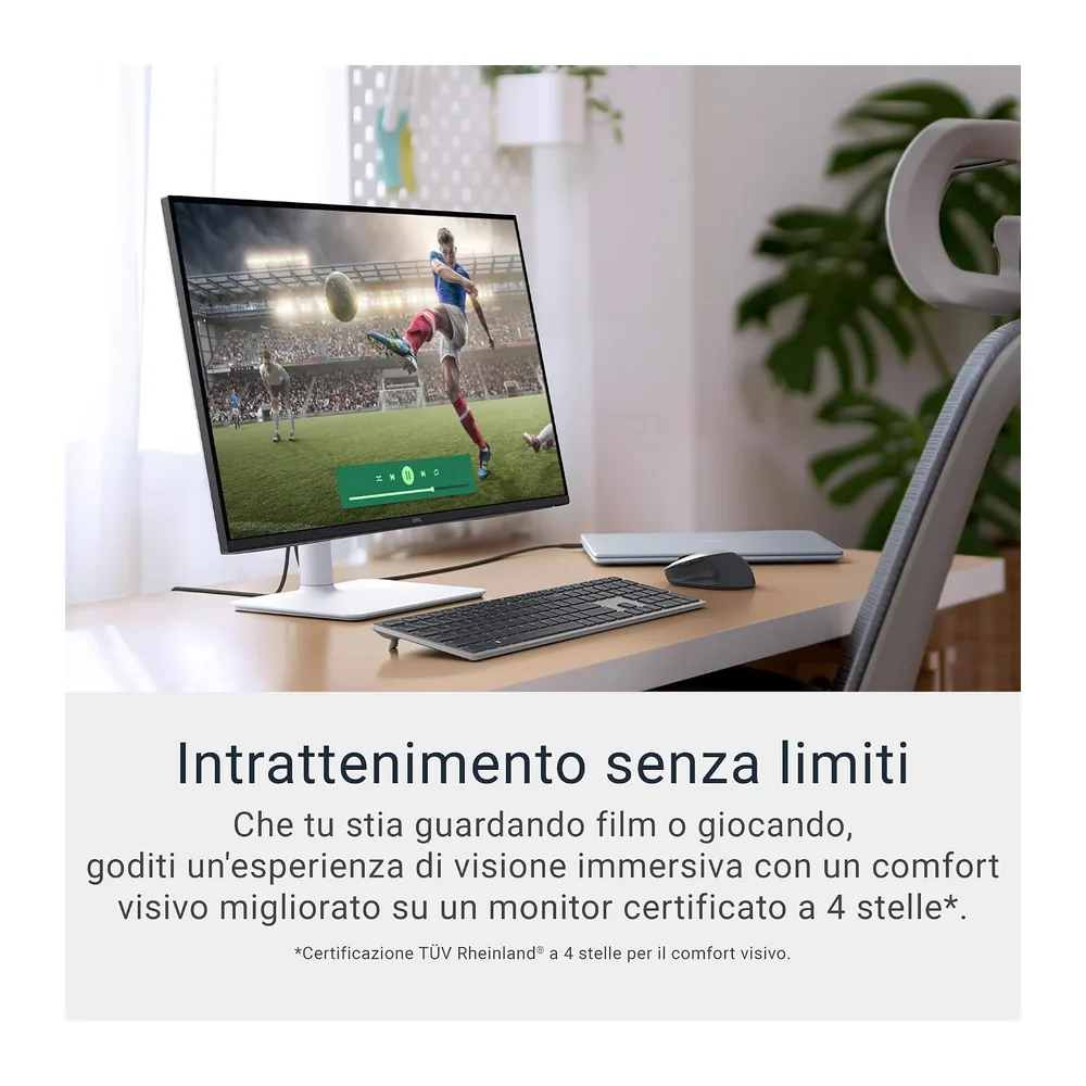 Dell 27 Plus Monitor - S2725QS, 4K UHD (3840x2160), 120Hz, IPS, 4ms — 2