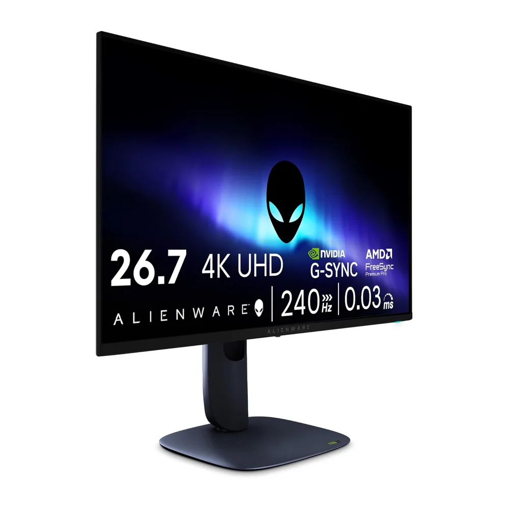 Alienware 27 Monitor Gaming - AW2725Q, 4K UHD (3840x2160), 240Hz, QD OLED [Classe di efficienza energetica G]