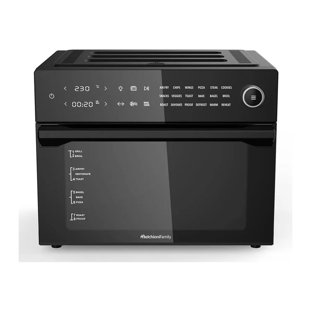 Melchioni Family | Friggitrice ad Aria BENEDETTA Capacità 30 litri, Display Digitale, Funzione Dual Cook, Air — 2