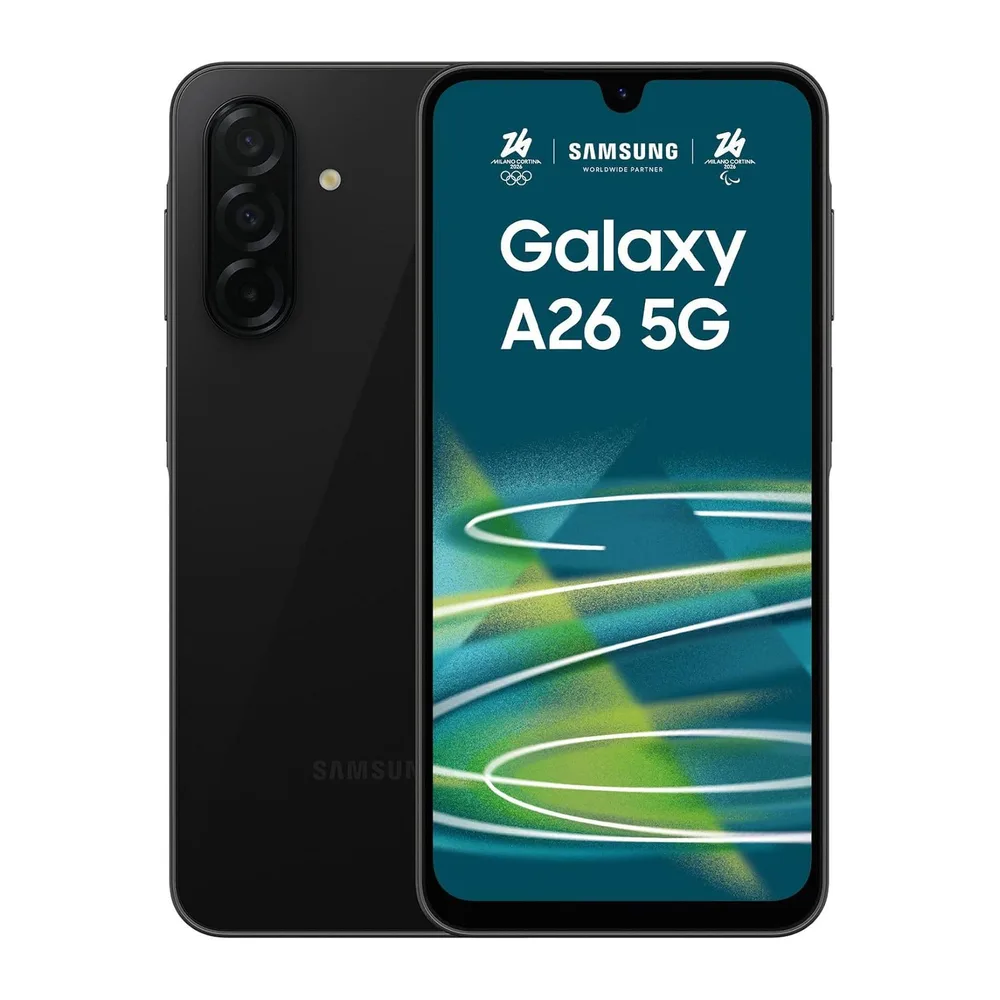 SAMSUNG A266 GALAXY A26 (6.7'' - 8/256GB) BLACK [Classe di efficienza energetica C]