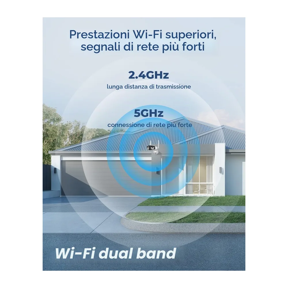 Reolink 4K Telecamera Wi-Fi Esterno con Doppia Lente — 5