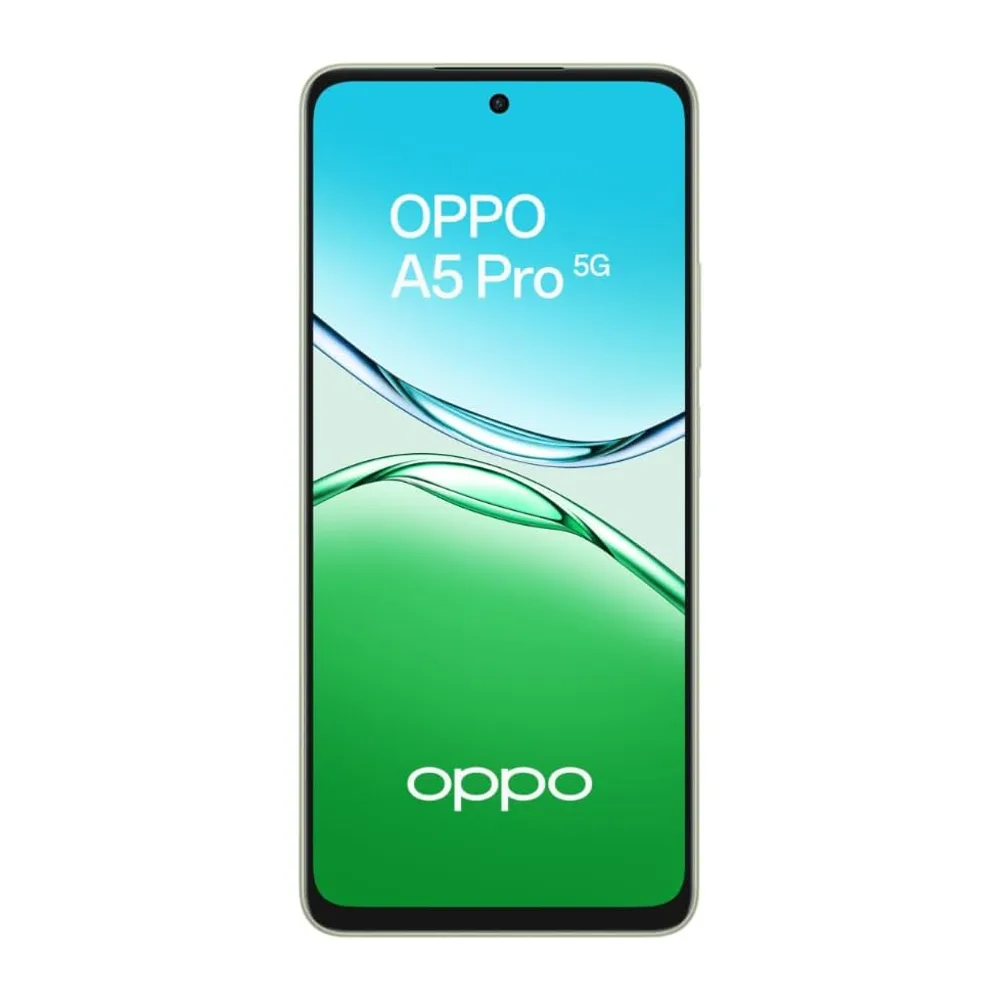 OPPO A5 Pro 5G Smartphone, Foto AI 50MP, Frontale 8MP, Display 6.67” 120HZ LCD HD+, 5800mAh, RAM — 4