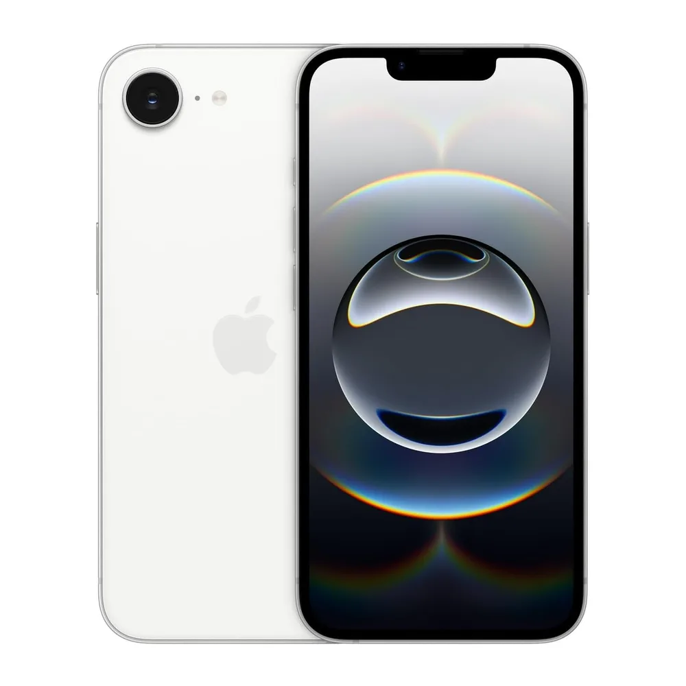 Apple iPhone 16e, 128GB, Bianco (Ricondizionato)
