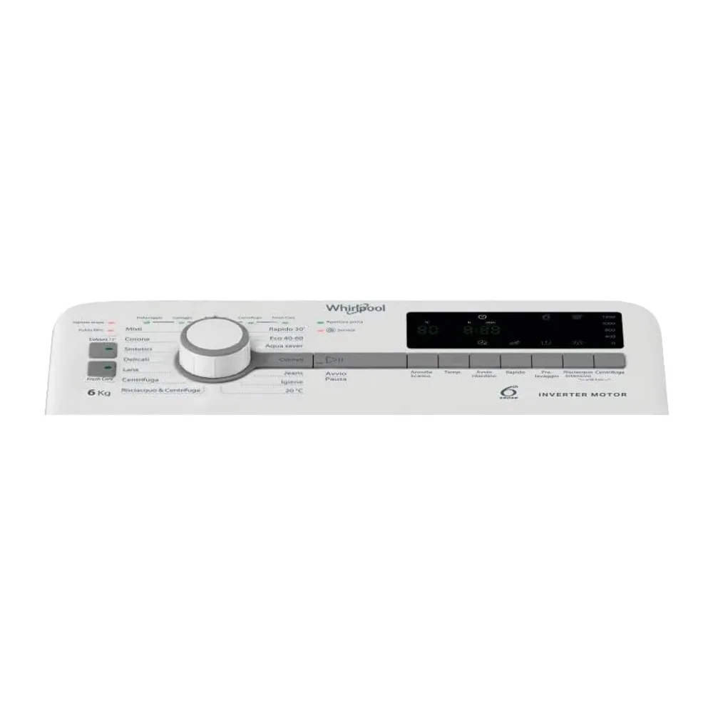 Whirlpool TDLR 6251BS IT/1 – Lavatrice 6 Kg Carica dall’Alto Slim [Classe di efficienza energetica B] — 3