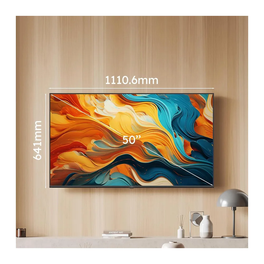 Haier LED 4K UHD H50K85FUX 50" Smart TV, Google TV, Dolby Audio, HDR 10, Google Assistant, Bluetooth 5.1, DBX — 2