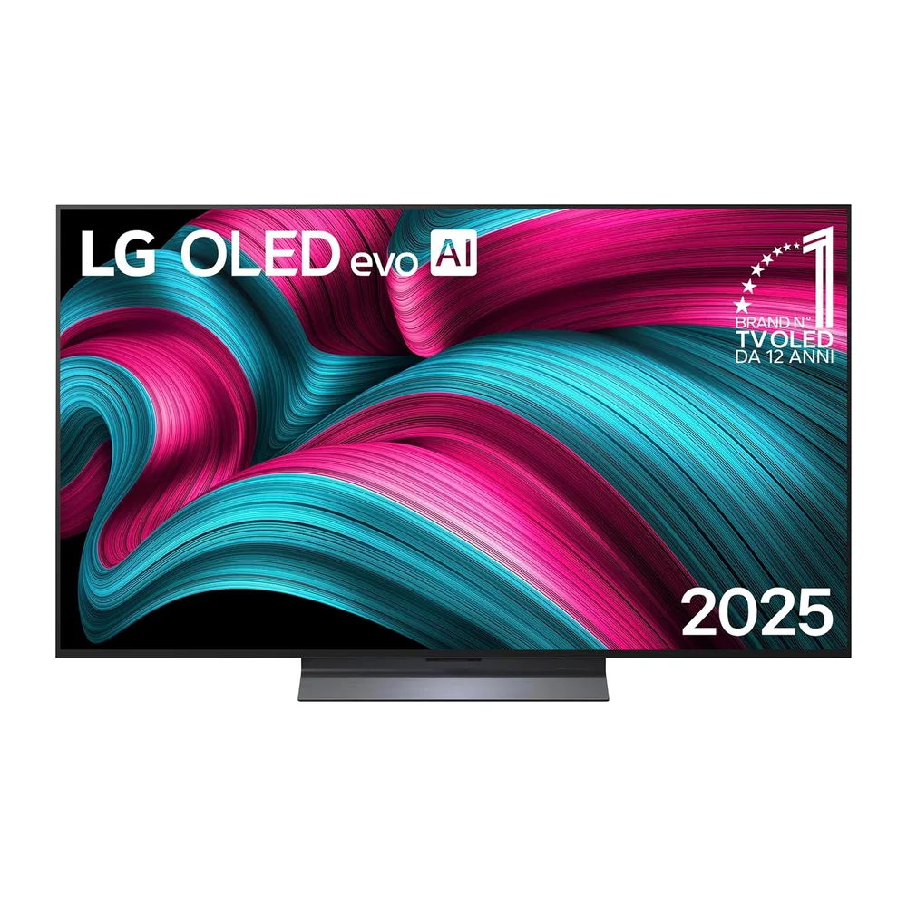 LG OLED evo AI 55 Pollici, Serie C5 2025 Smart TV 4K - OLED55C56LB [Classe di efficienza energetica G]