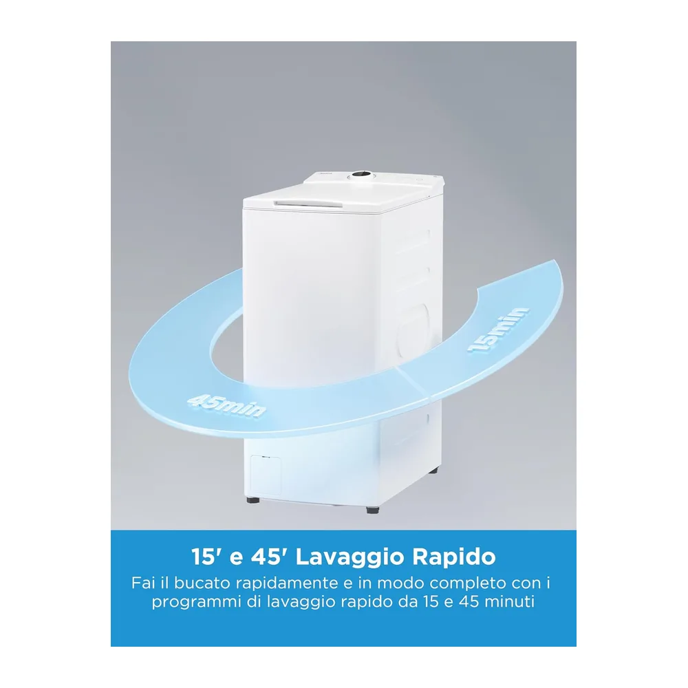 Midea Lavatrice a Carica dall'Alto 7 kg Classe A 1200 Giri Motore BLDC [Classe di efficienza energetica A] — 6
