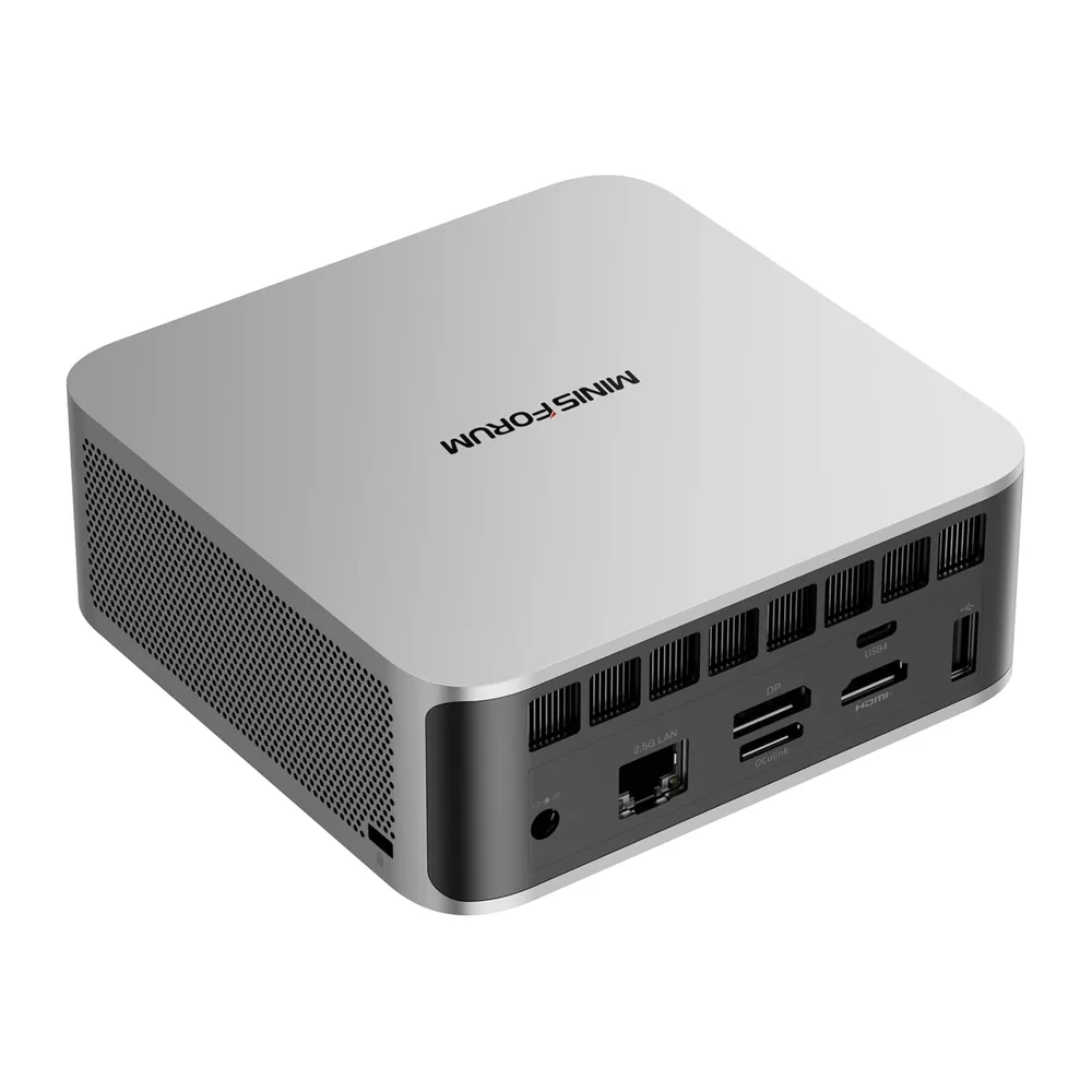MINISFORUM AI X1-255 Mini PC, AMD Ryzen 7 255 (8C / 16T, fino a 4,9 GHz), 32 GB DDR5 RAM 1 TB M.2 SSD,