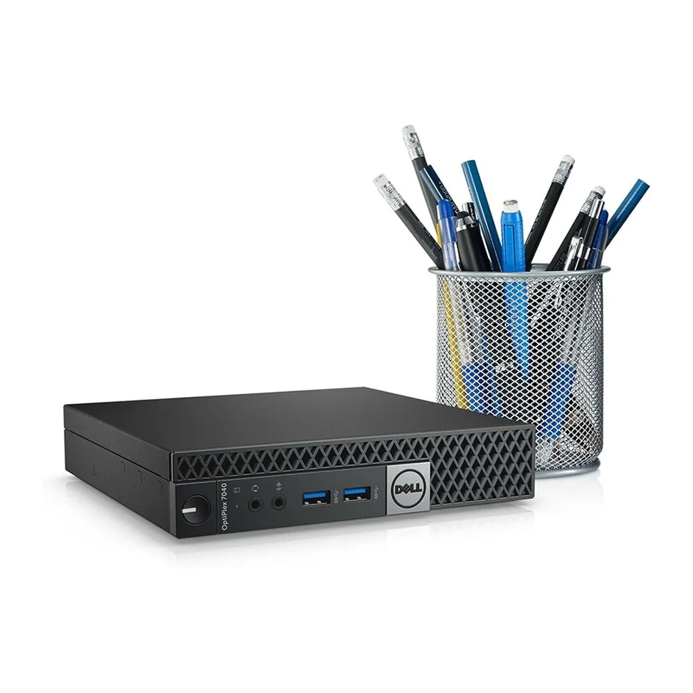 Mini PC Computer Desktop Dell 7040, Processore Core i5-6400T, Memoria RAM 8GB DDR4, Disco SSD 240GB. Win 11 — 6