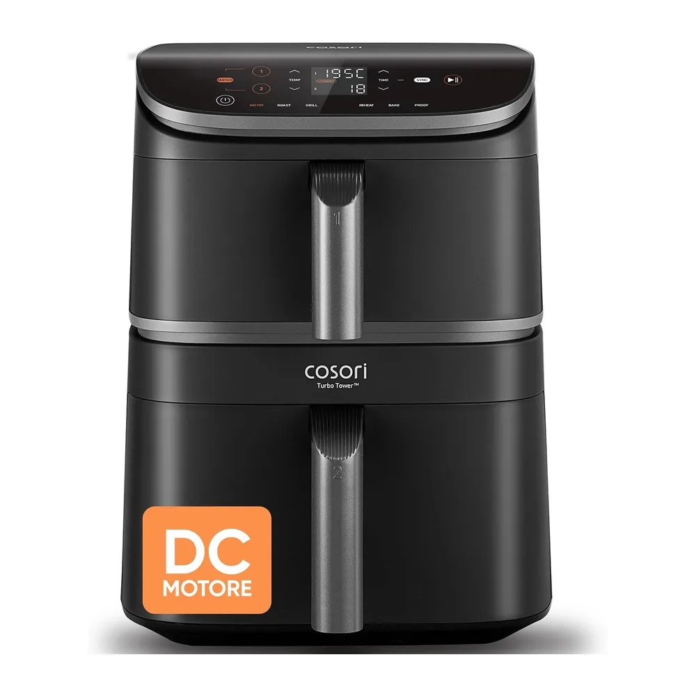 Cosori Turbo Tower Friggitrice ad Aria 10,8 Litri