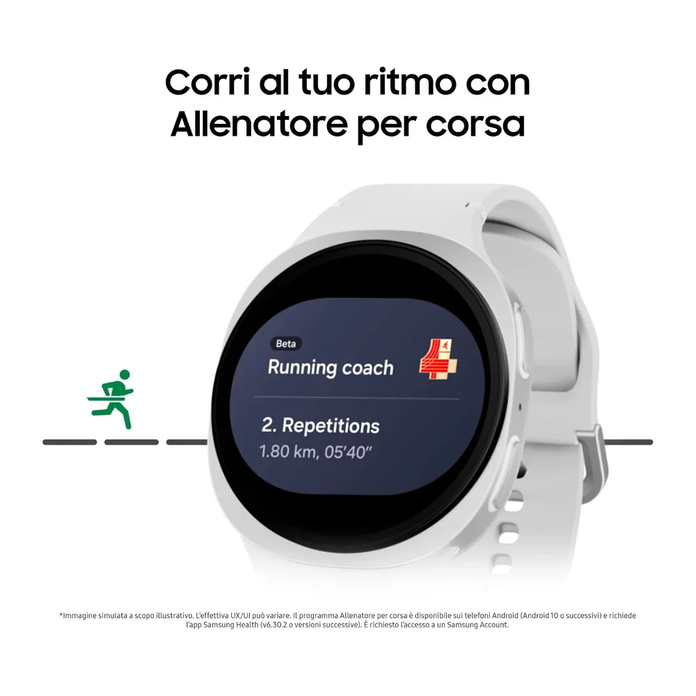 Samsung Galaxy Watch8 (Dark Gray, BT, 40mm), Galaxy AI [Versione Italiana] — 5