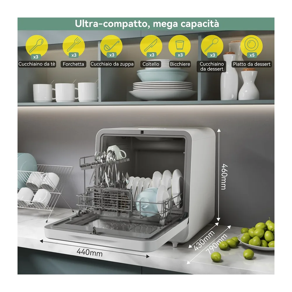 magicplux Lavastoviglie Portatile Senza Installazione — 2