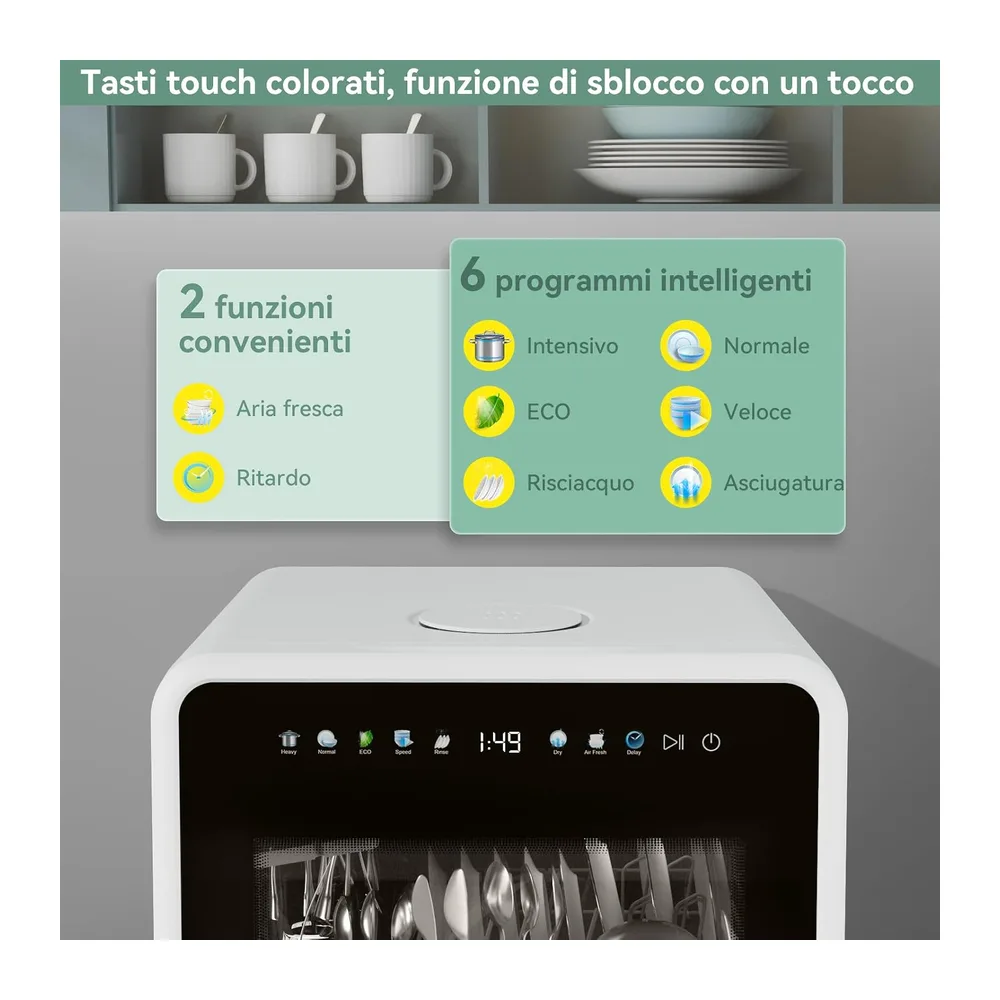 magicplux Lavastoviglie Portatile Senza Installazione — 4