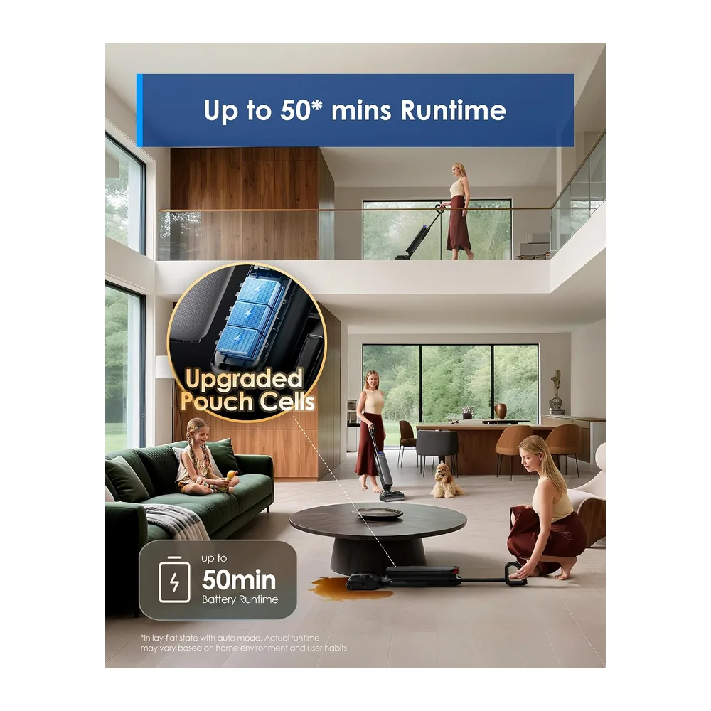 Tineco Floor ONE S7 Artist Lavapavimenti aspirapolvere Senza Fili — 3