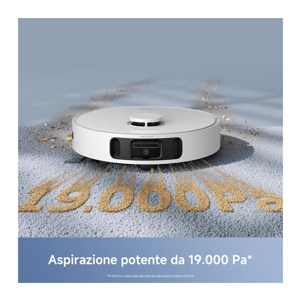 MOVA E40 Ultra Robot Aspirapolvere, Bianco — 2