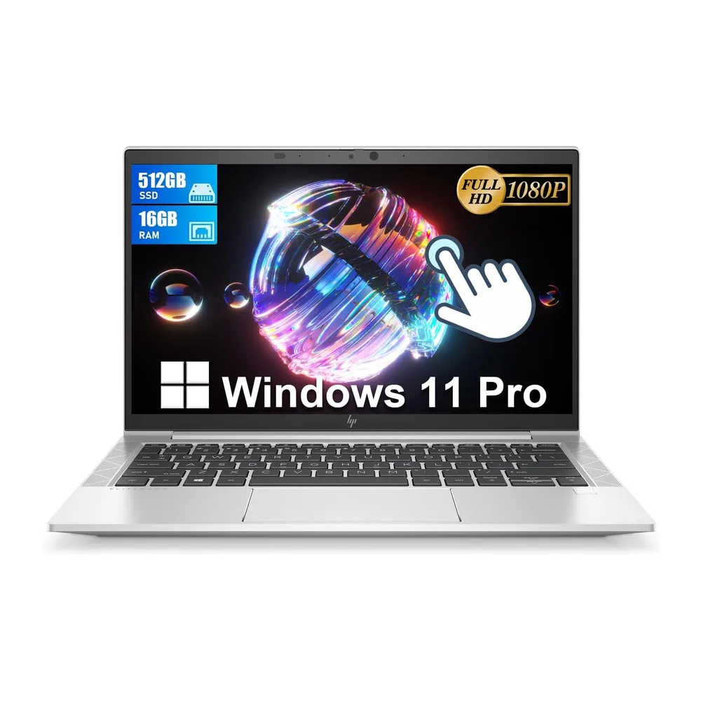 HP Elitebook 830 G8 Computer portatile touch professionale 13,3" FHD Intel Core i7-1185G7
